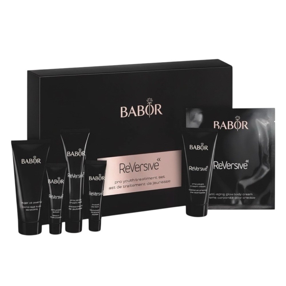 BABOR REVERSIVE PRO YOUTH TREATMENT REJUVENATING FACE SKIN SET - BNIB